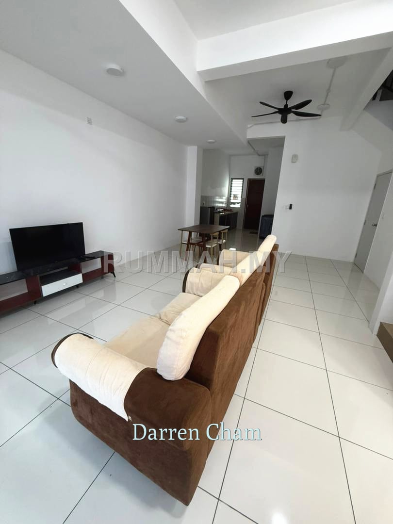 4-bedroom house in Simpang Ampat, Penang for rent - Double Storey Terrace for Rent @ Bandar Tasek Mutiara, Simpang Ampat | Fully Furnished