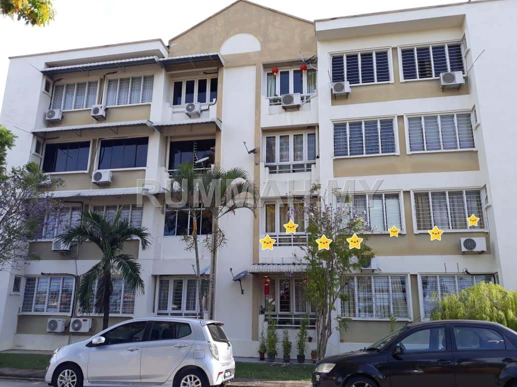 3-bedroom condo in Sungai Nibong, Penang for rent - MAWAR APARTMENT @ SUNGAI NIBONG — FOR RENT
