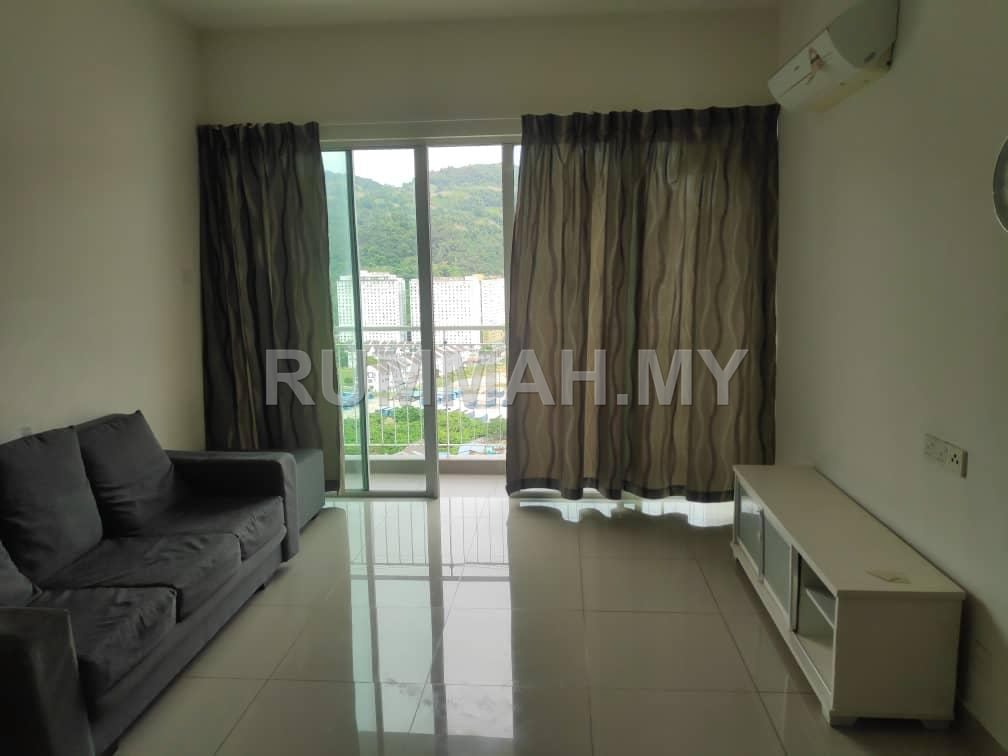 3-bedroom condo in Sungai Ara, Penang for rent -  Gardens Ville For Rent @ Sungai Ara | Partially Furnished|2 Car Parks|  SA5495