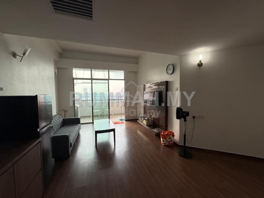 1-bedroom condo in Bandar Baru Seri Alam, Masai, Johor for sale - Fully Furnished 1 Bedroom Apartment with Balcony, Anjung Seri Residence