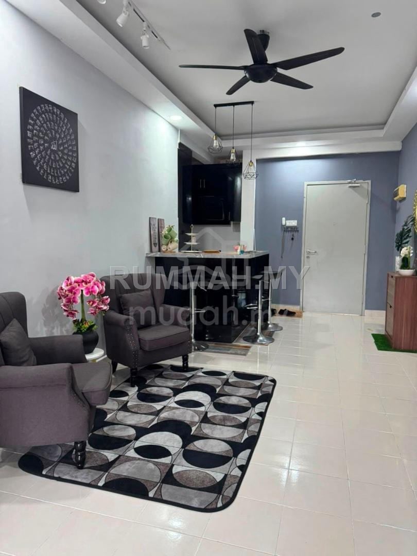 3-bedroom condo in Gelang Patah, Johor for sale - Corner 3 Bedroom Apartment 1013 sqft, Denai Nusantara Gelang Patah