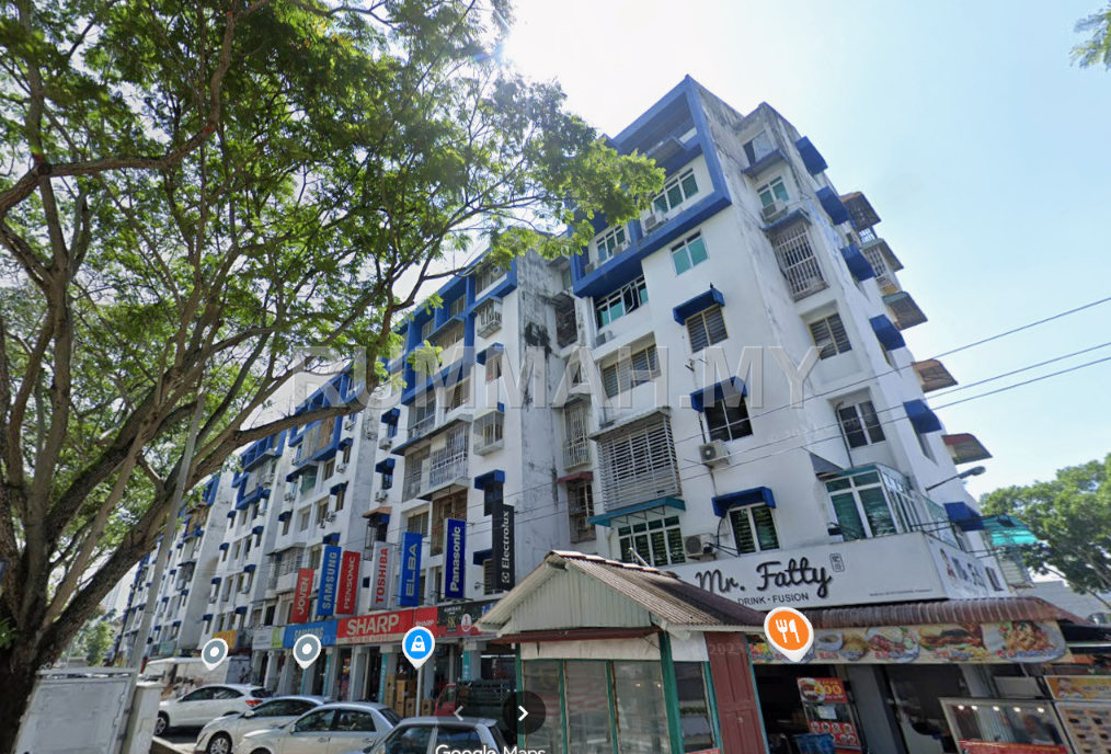 3-bedroom condo in Jelutong, Penang for sale - Desa Green Block 5 @Corner @Rare in Market