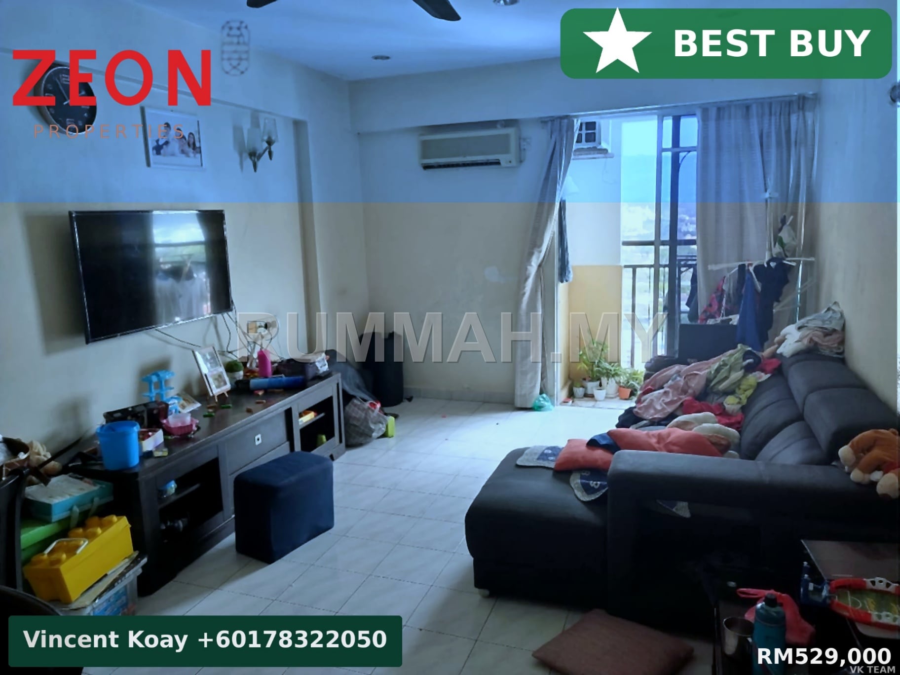 3-bedroom condo in Jelutong, Penang for sale - Halaman Krystal