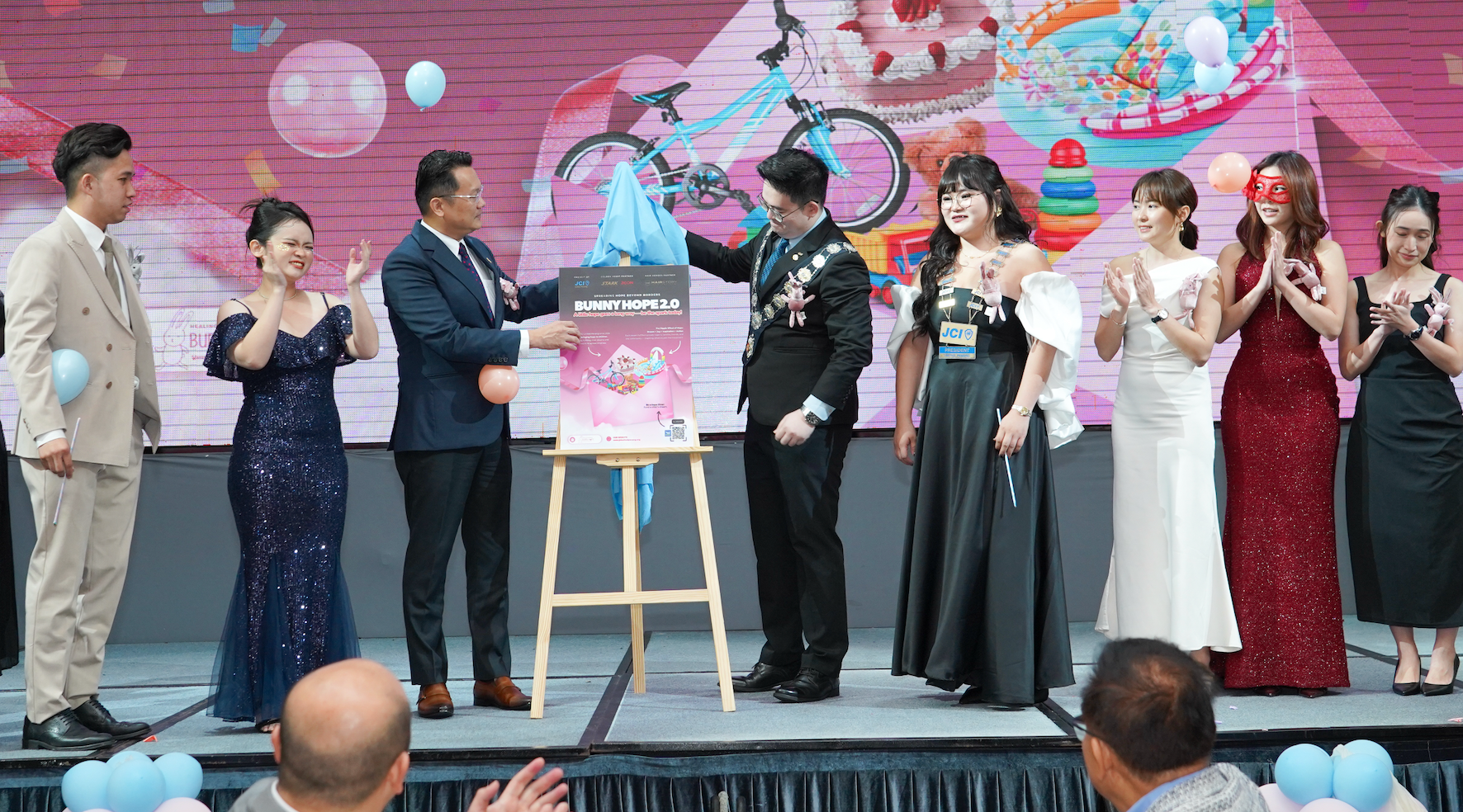 槟城文华青商会推介Bunny Hope 2.0 携手赞助商关爱儿童癌症患者