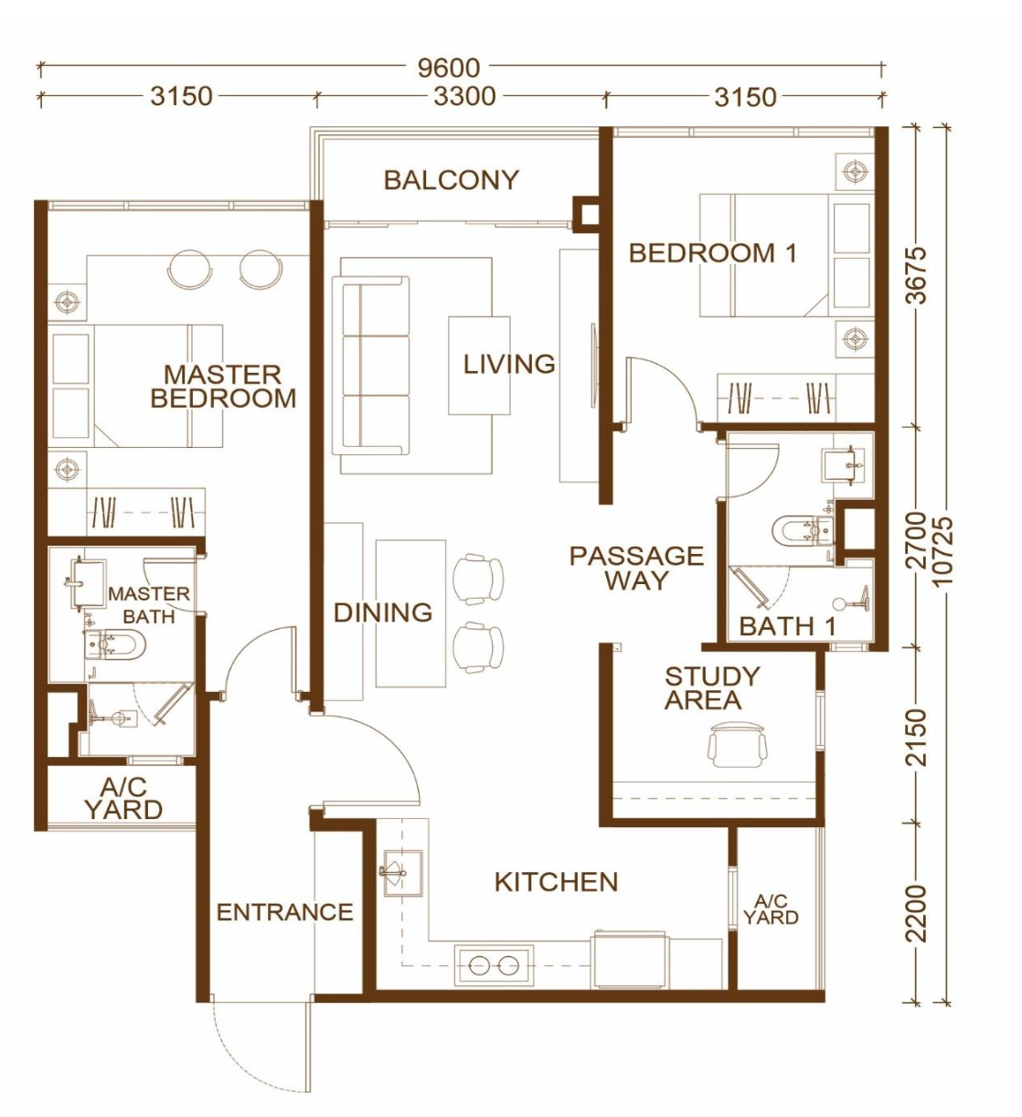 Type A Floor Plan