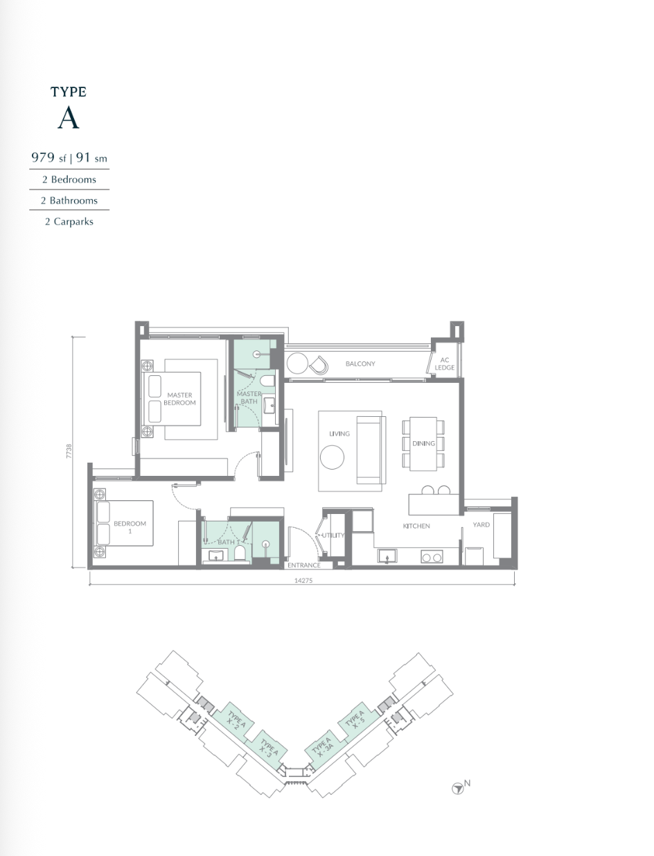 Type A Floor Plan