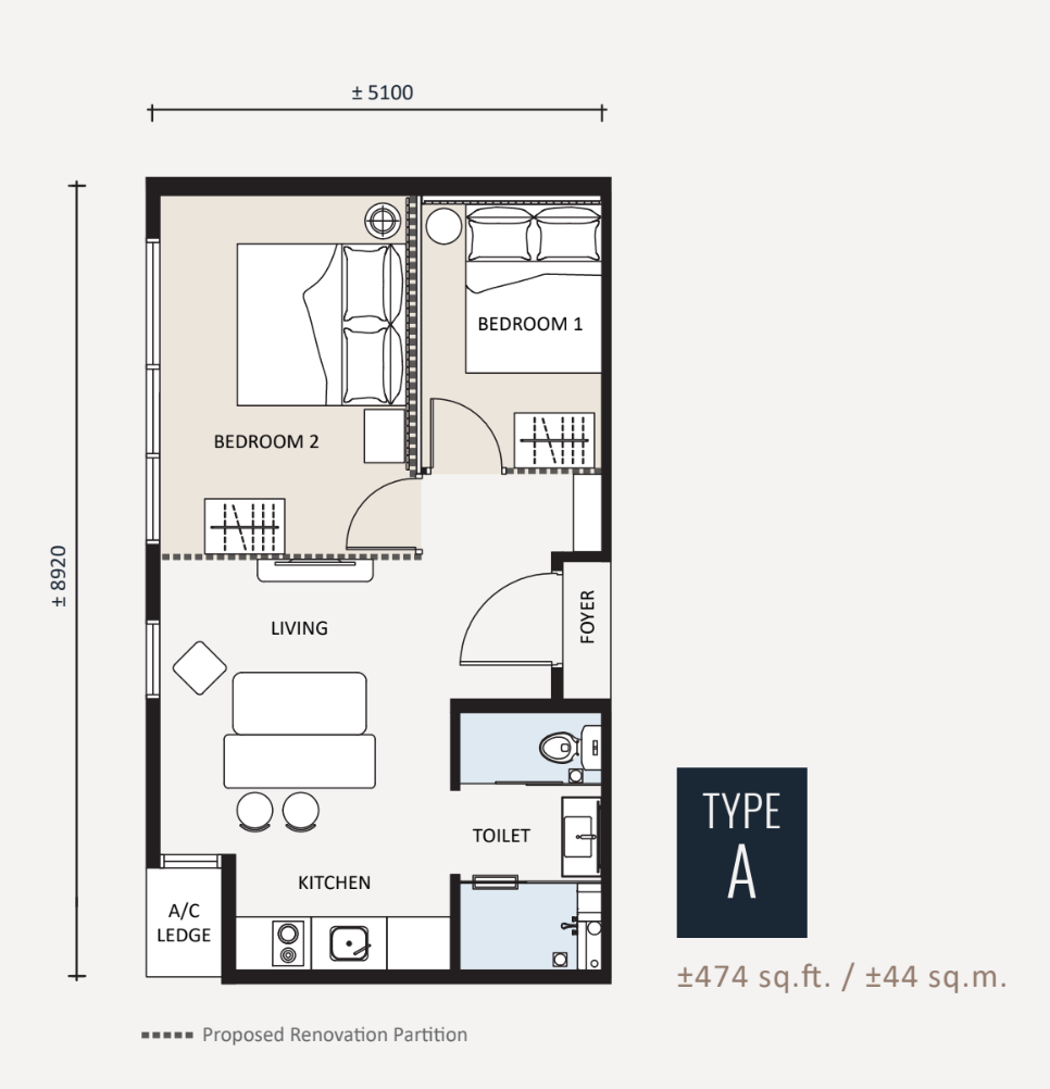 Type A Floor Plan