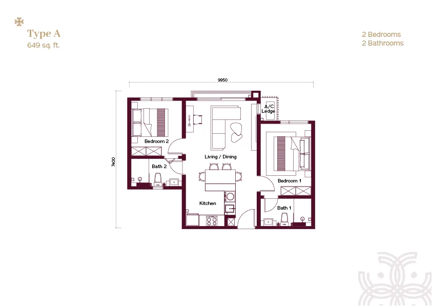 Type A Floor Plan