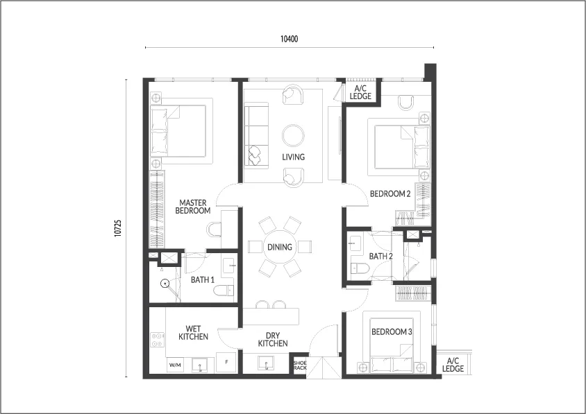 Type A Floor Plan